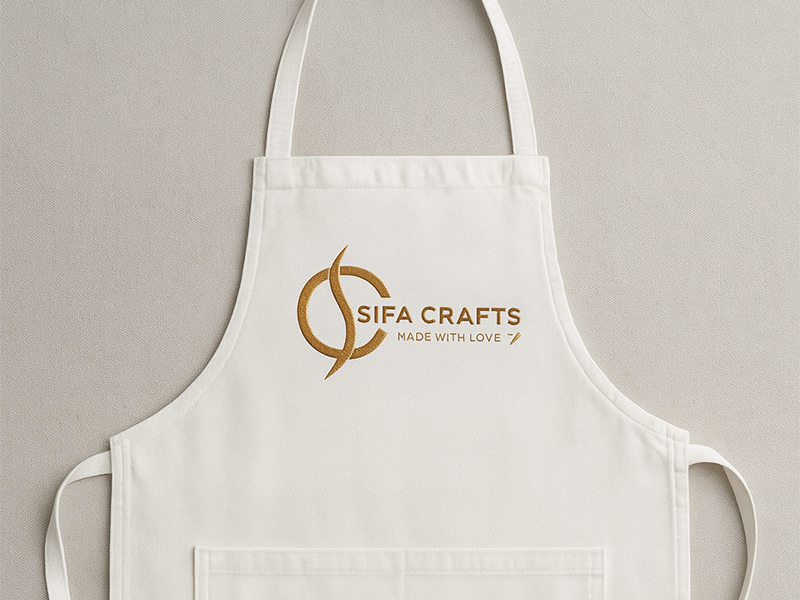 apron embroidery services images