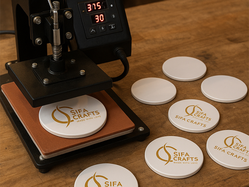 coasters sublimation image