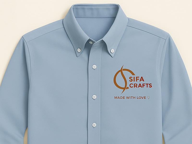 corporate shirt embroidery image
