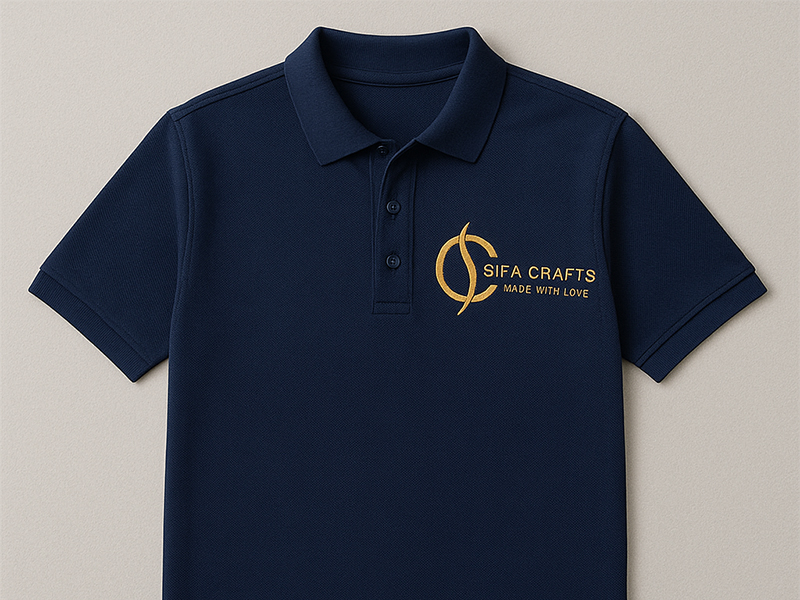 embroidered polo shirts image